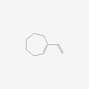 molecular formula C9H14 B8672962 Cycloheptene, 1-ethenyl- CAS No. 65811-18-9