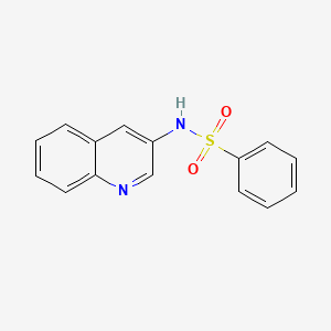 N-(3-quinolyl)benzenesulfonamide