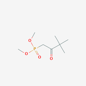 molecular formula C8H17O4P B8673208 Dimethyl (3,3-dimethyl-2-oxobutyl)phosphonate CAS No. 7257-97-8