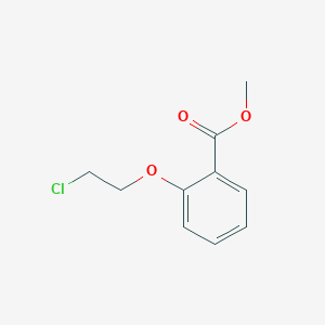 molecular formula C10H11ClO3 B8673215 Methyl 2-(2-chloroethoxy)benzoate 