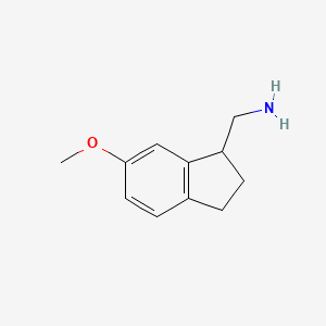 N-(6-methoxyindan-1-ylmethyl)amine