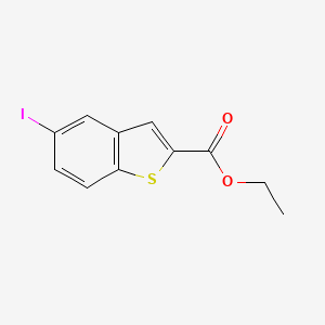 5-Iodo-benzo[b]thiophene-2-carboxylic acid ethyl ester