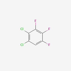 molecular formula C6HCl2F3 B8673385 Benzene, dichlorotrifluoro- CAS No. 29758-89-2