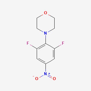 4-(2,6-Difluoro-4-nitrophenyl)morpholine