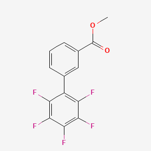 Methyl 2',3',4',5',6'-pentafluoro[1,1'-biphenyl]-3-carboxylate