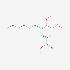 Methyl 3-hexyl-4,5-dimethoxybenzoate