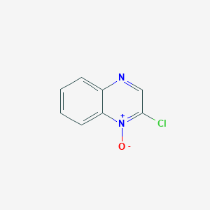 molecular formula C8H5ClN2O B8673523 2-Chloroquinoxaline-1-oxide CAS No. 5227-57-6