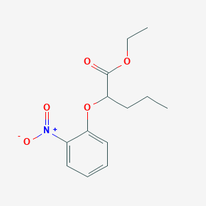 Ethyl 2-(2-nitrophenoxy)pentanoate