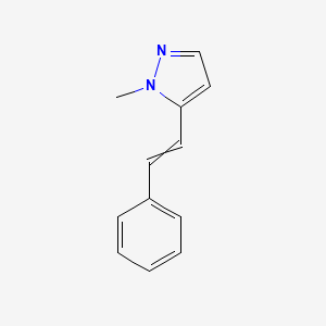 1-methyl-5-(2-phenylethenyl)-1H-pyrazole