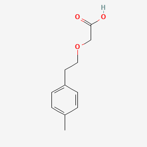 2-(4-Methylphenyl)ethoxyacetic acid