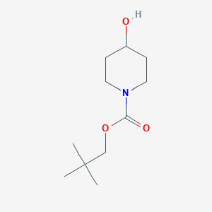 2,2-Dimethylpropyl 4-hydroxypiperidine-1-carboxylate