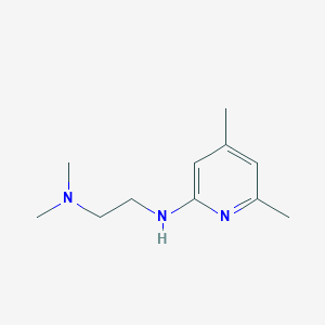 2-(2-Dimethylaminoethylamino)-4,6-dimethylpyridine