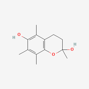2H-1-Benzopyran-2,6-diol, 3,4-dihydro-2,5,7,8-tetramethyl-