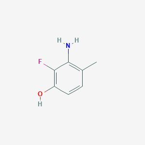 3-Amino-2-fluoro-4-methylphenol