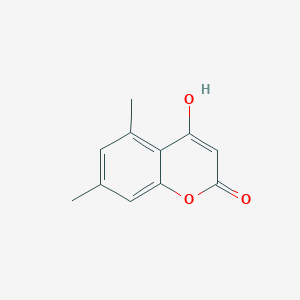 4-Hydroxy-5,7-dimethyl-2H-1-benzopyran-2-one