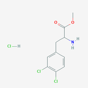 2-Amino-3-(3,4-dichloro-phenyl)-propionic acid methyl ester hydrochloride
