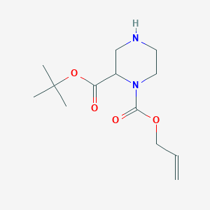 Piperazine-1,2-dicarboxylic acid 1-allyl ester 2-tert-butyl ester