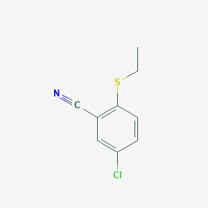 5-Chloro-2-(ethylsulfanyl)benzonitrile