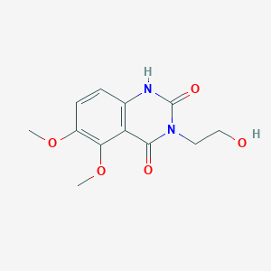 3-(2-Hydroxyethyl)-5,6-dimethoxyquinazoline-2,4(1H,3H)-dione