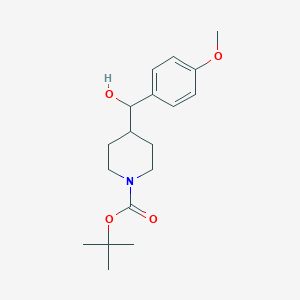 1-Boc-4-[Hydroxy-(4-methoxyphenyl)methyl]piperidine