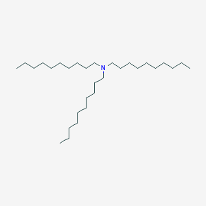 molecular formula C30H63N B086738 Tri-N-decylamine CAS No. 1070-01-5