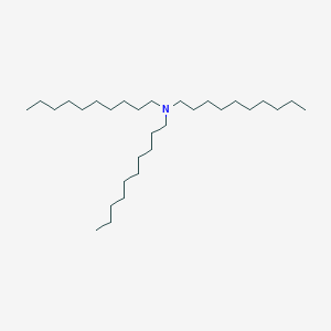 molecular formula C30H63N B086738 1-Decanamine, N,N-didecyl- CAS No. 1070-01-5