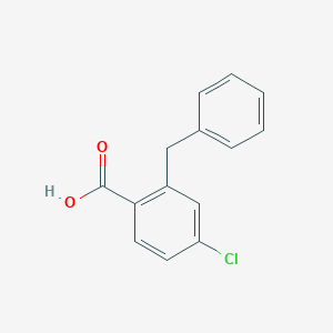 molecular formula C14H11ClO2 B8673923 2-Benzyl-4-chlorobenzoic acid CAS No. 81992-90-7