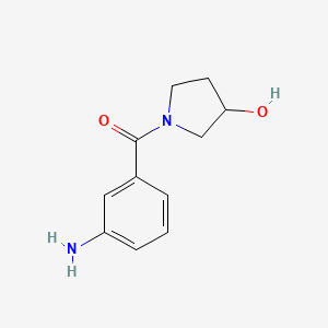 1-(3-Aminobenzoyl)pyrrolidin-3-ol
