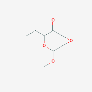 6-Methoxy-4,5-epoxy-3-oxo-2-ethyltetrahydropyran