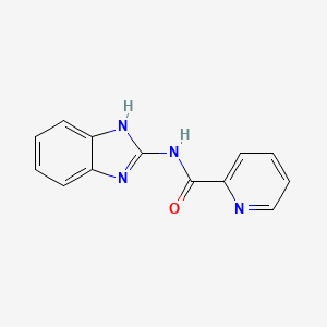 N-(1H-1,3-benzodiazol-2-yl)pyridine-2-carboxamide