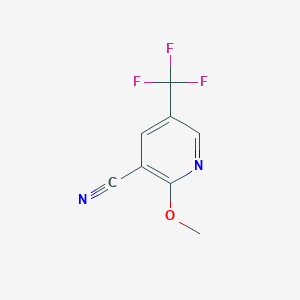 2-Methoxy-5-(trifluoromethyl)nicotinonitrile