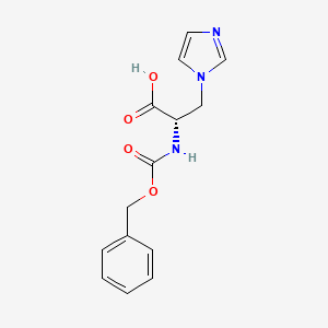 molecular formula C14H15N3O4 B8674139 Not Available 