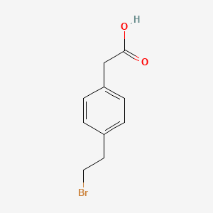[4-(2-Bromoethyl)phenyl]acetic Acid