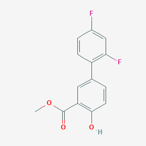 molecular formula C14H10F2O3 B8674174 Diflunisal Methyl Ester 