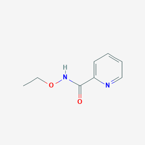 molecular formula C8H10N2O2 B8674227 N-Ethoxy-pyridine-2-carboximidic Acid 