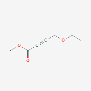 molecular formula C7H10O3 B8674261 methyl 4-ethoxybut-2-ynoate 