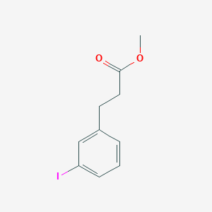 molecular formula C10H11IO2 B8674574 methyl 3-(3-iodophenyl)propanoate 