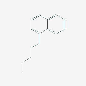 molecular formula C15H18 B8674597 1-Pentylnaphthalene CAS No. 36511-72-5
