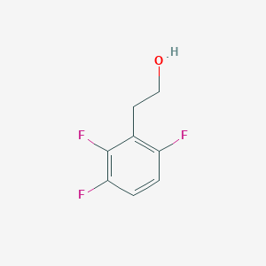 molecular formula C8H7F3O B8674599 Benzeneethanol, 2,3,6-trifluoro- CAS No. 114152-24-8