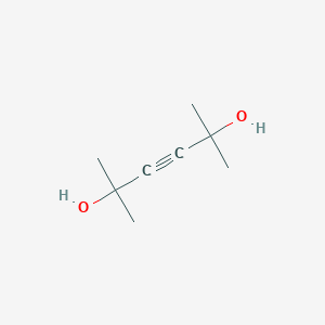 molecular formula C8H14O2 B086746 2,5-Dimethyl-3-hexyne-2,5-diol CAS No. 142-30-3