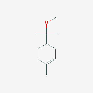 molecular formula C11H20O B086747 Cyclohexene, 4-(1-methoxy-1-methylethyl)-1-methyl- CAS No. 14576-08-0