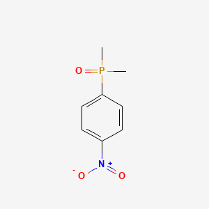 molecular formula C8H10NO3P B8674779 1-(Dimethyl-phosphinoyl)-4-nitro-benzene 