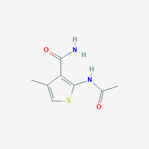 2-(Acetylamino)-4-methylthiophene-3-carboxamide