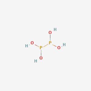 molecular formula H4O4P2 B8674912 Dihydroxyphosphinophosphonous acid 