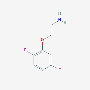 molecular formula C8H9F2NO B8675013 2-(2,5-Difluorophenoxy)ethan-1-amine 