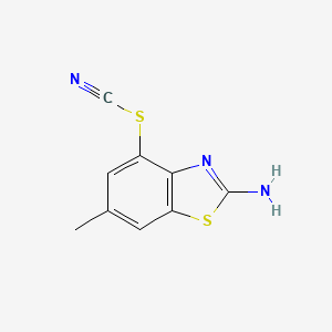 2-Amino-6-methyl-4-thiocyanatobenzothiazole