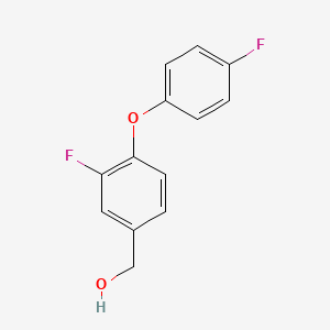 (3-Fluoro-4-(4-fluorophenoxy)phenyl)methanol
