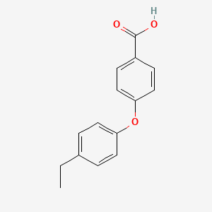 molecular formula C15H14O3 B8675135 4-(4-Ethylphenoxy)benzoic acid 