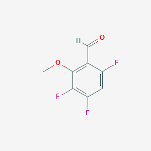 3,4,6-Trifluoro-2-methoxybenzaldehyde