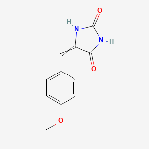 molecular formula C11H10N2O3 B8675169 5-(p-Methoxybenzylidene)-hydantoin 